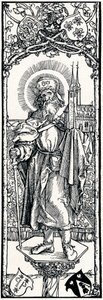 首都の聖セバルドゥス、1906 作： Albrecht Dürer