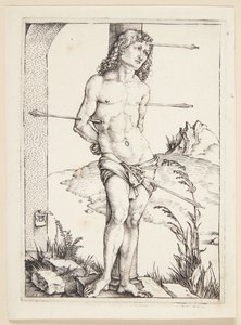 柱の聖セバスチャン 作： Albrecht Dürer