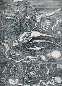 天使が展示したスダリウム、1516 1906 作： Albrecht Dürer