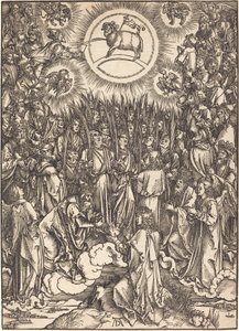 子羊の崇拝 作： Albrecht Dürer