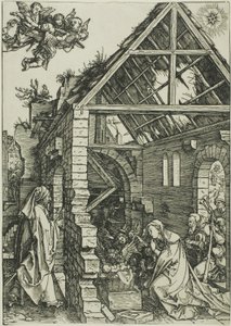 『聖母の生涯』より「羊飼いの礼拝」 作： Albrecht Dürer