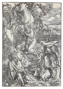 The Agony in the Garden、シリーズ「The Great Passion」から、c. 1496年。