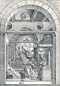 受胎告知、1506 1906 作： Albrecht Dürer
