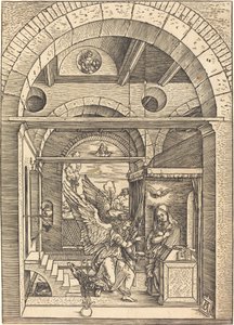 受胎告知 作： Albrecht Dürer