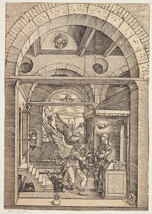受胎告知 作： Albrecht Dürer