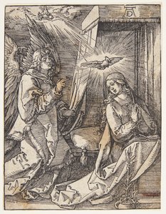受胎告知 作： Albrecht Dürer