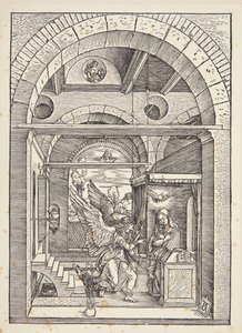 受胎告知 作： Albrecht Dürer