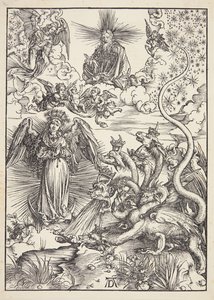 黙示録的な女 作： Albrecht Dürer
