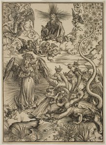 黙示録的な女 作： Albrecht Dürer
