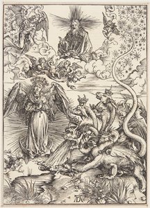 黙示録的な女 作： Albrecht Dürer