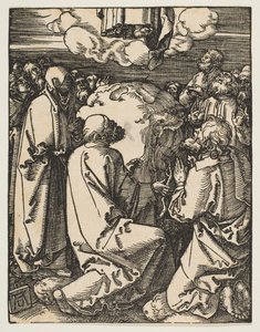 昇天、小さな情熱、ca。 1510。 作： Albrecht Dürer