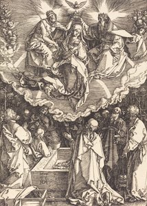聖母の被昇天と戴冠式、1510年。 作： Albrecht Dürer