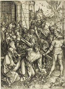 『大いなる受難』より「十字架のベアリング」 作： Albrecht Dürer