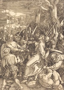 キリストの裏切り、1510年。 作： Albrecht Dürer