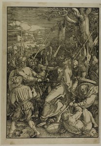 大受難より キリストの裏切り 作： Albrecht Dürer