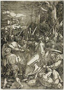 大受難よりキリストの裏切り 作： Albrecht Dürer