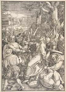 大きな情熱からのキリストの裏切り.nd 作： Albrecht Dürer