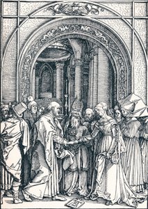 聖母の婚約、1506 1906。 作： Albrecht Dürer