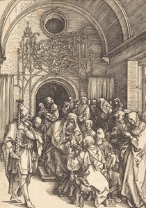 割礼、c。 15041505。 作： Albrecht Dürer