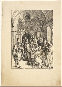 『聖母の生涯』よりキリストの割礼 作： Albrecht Dürer