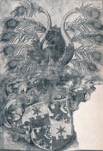 ヴィルヘルムとヴォルフガングロッゲンドルフの紋章、1520年1906年 作： Albrecht Dürer