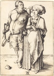コックと彼の妻 作： Albrecht Dürer