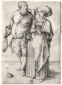 コックと彼の妻 作： Albrecht Dürer