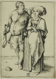コックと彼の妻 作： Albrecht Dürer