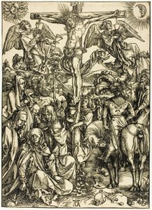 はりつけ、『大いなる受難』より 作： Albrecht Dürer