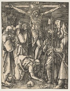 小さな受難からのはりつけ1509。 作： Albrecht Dürer