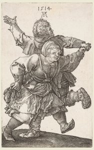 踊る農民 作： Albrecht Dürer
