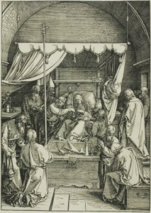 聖母の生涯』より「聖母の死 作： Albrecht Dürer