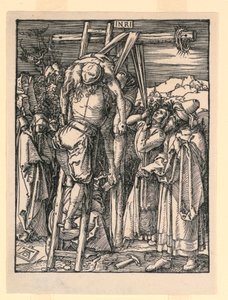 The Descent from the Cross (The Deposition), from The Little Passion Series 作： Albrecht Dürer