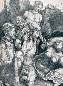 絶望的な男、1513-1517 1906 作： Albrecht Dürer