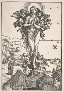 聖マグダラのマリアの恍惚.n.d. 作： Albrecht Dürer