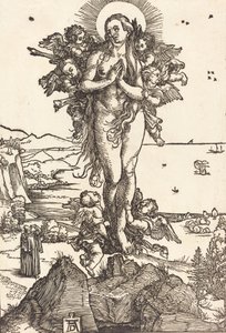 聖マグダラのマリアの昇格、c。 15041505。 作： Albrecht Dürer