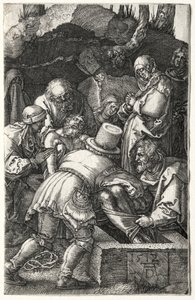 埋葬、1512。 作： Albrecht Dürer