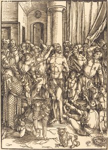 むち打ち 作： Albrecht Dürer