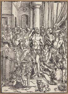 むち打ち 作： Albrecht Dürer