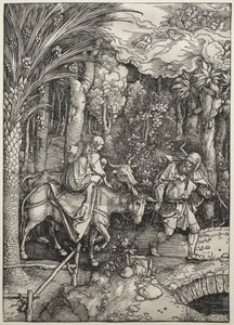 エジプトへの逃避、c。 1503-1505。