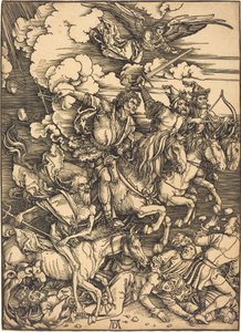 四騎士 作： Albrecht Dürer