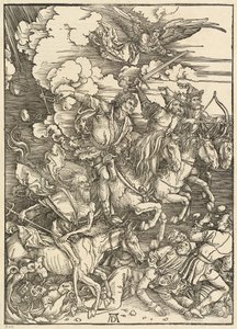 四騎士 作： Albrecht Dürer