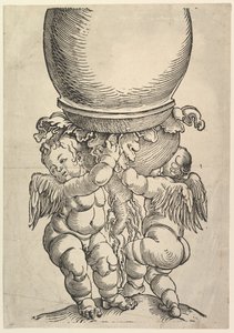 グレートコラムのボトムブロック、1517年。 作： Albrecht Dürer
