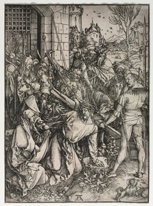 大いなる受難：十字架を負うキリスト 作： Albrecht Dürer