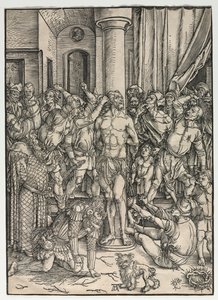 大情熱：鞭打ち。 作： Albrecht Dürer