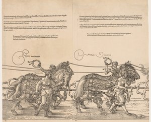 1523年、マクシミリアン皇帝の大勝利の車。