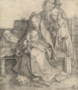 聖家族、15121513。 作： Albrecht Dürer
