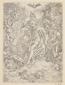 聖三位一体 作： Albrecht Dürer