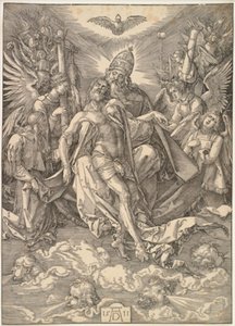 聖三位一体 作： Albrecht Dürer