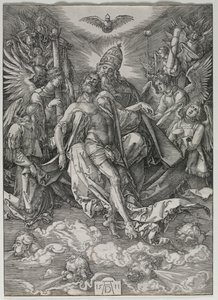 聖三位一体 作： Albrecht Dürer